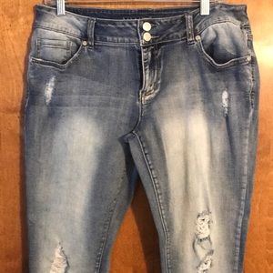 Vanity Distressed Stretch Jeans
